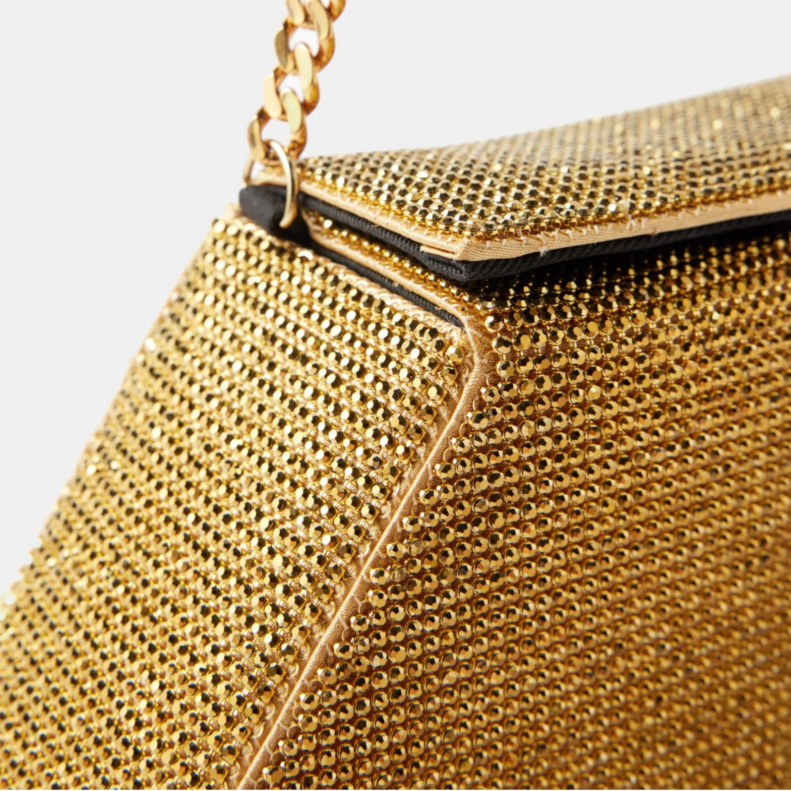 Crystal Embellished Clutch  - Image 4