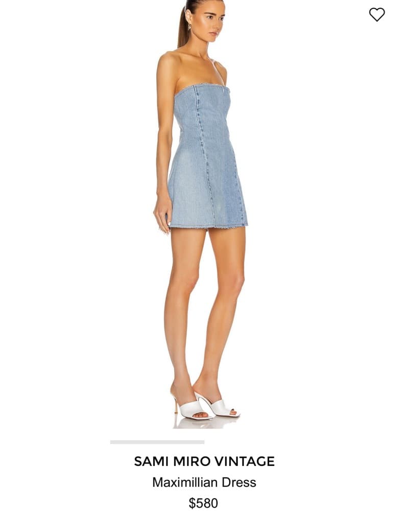 Sami Miro Vintage Mini Dress - Image 1