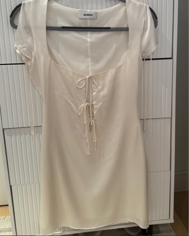 White Mini Dress - Image 2