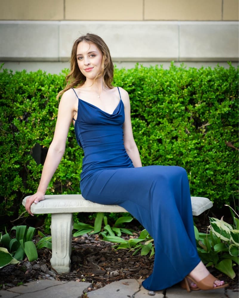 Katie May Surreal Dress In Deep Sea Maxi - Image 4
