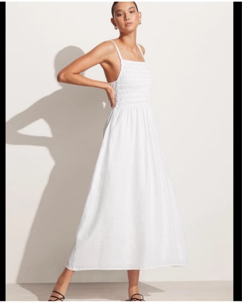 Faithfull The Brand White Dress - Image 1