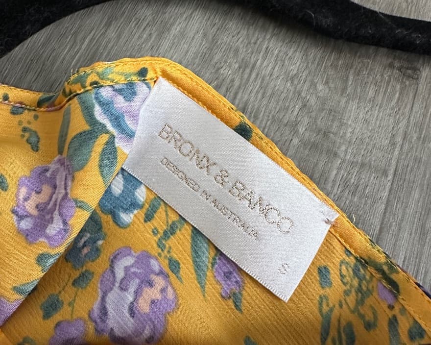 Bronx And Banco Hanna Gown Yellow - Image 3