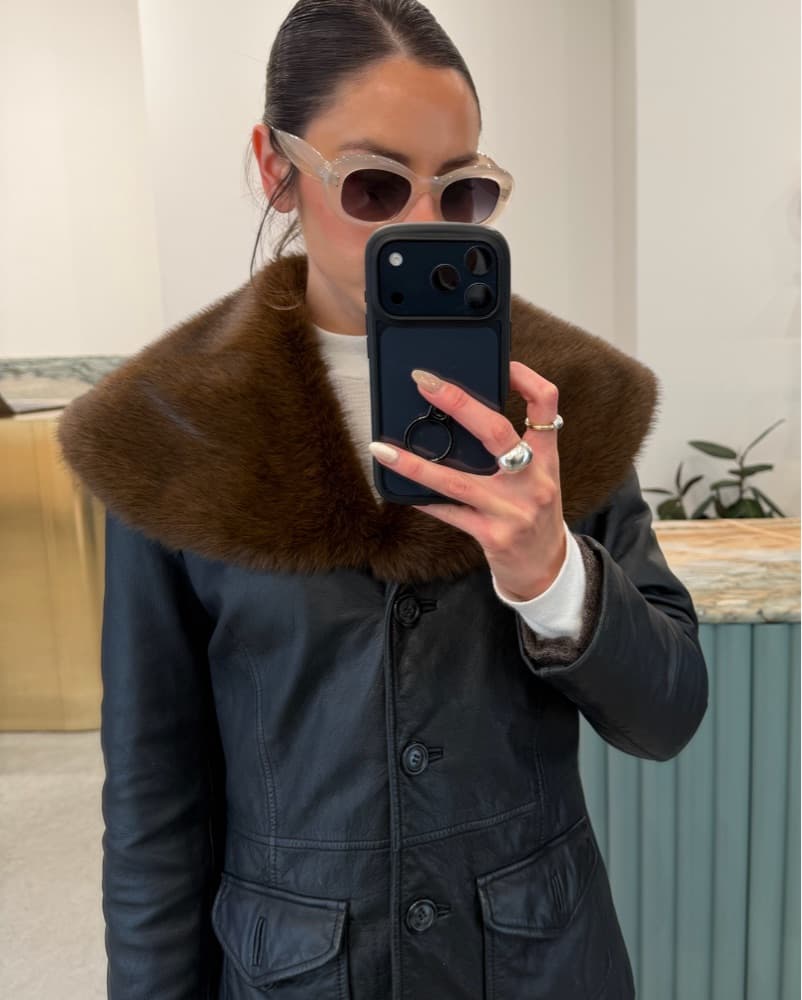 Brown Fur Collar (Faux) - Image 1