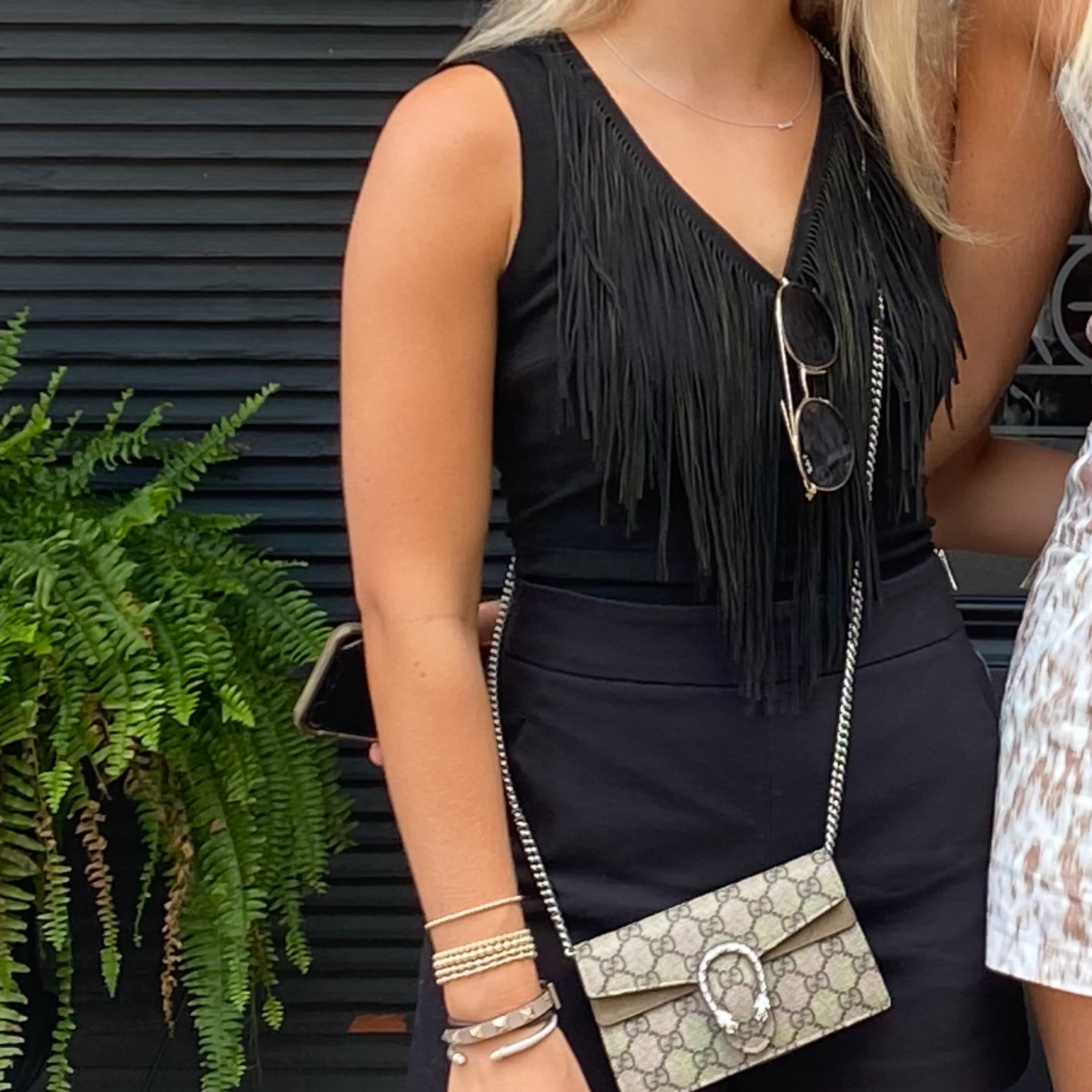 Suede Fringe Top - Image 2