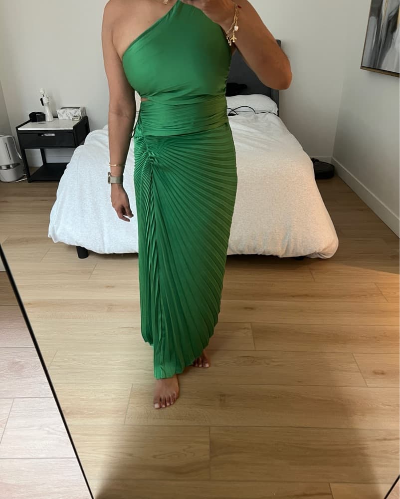 Green Revolve Dress - Image 1