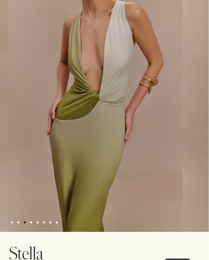 Meshki Stella Draped Maxi Dress - Image 3