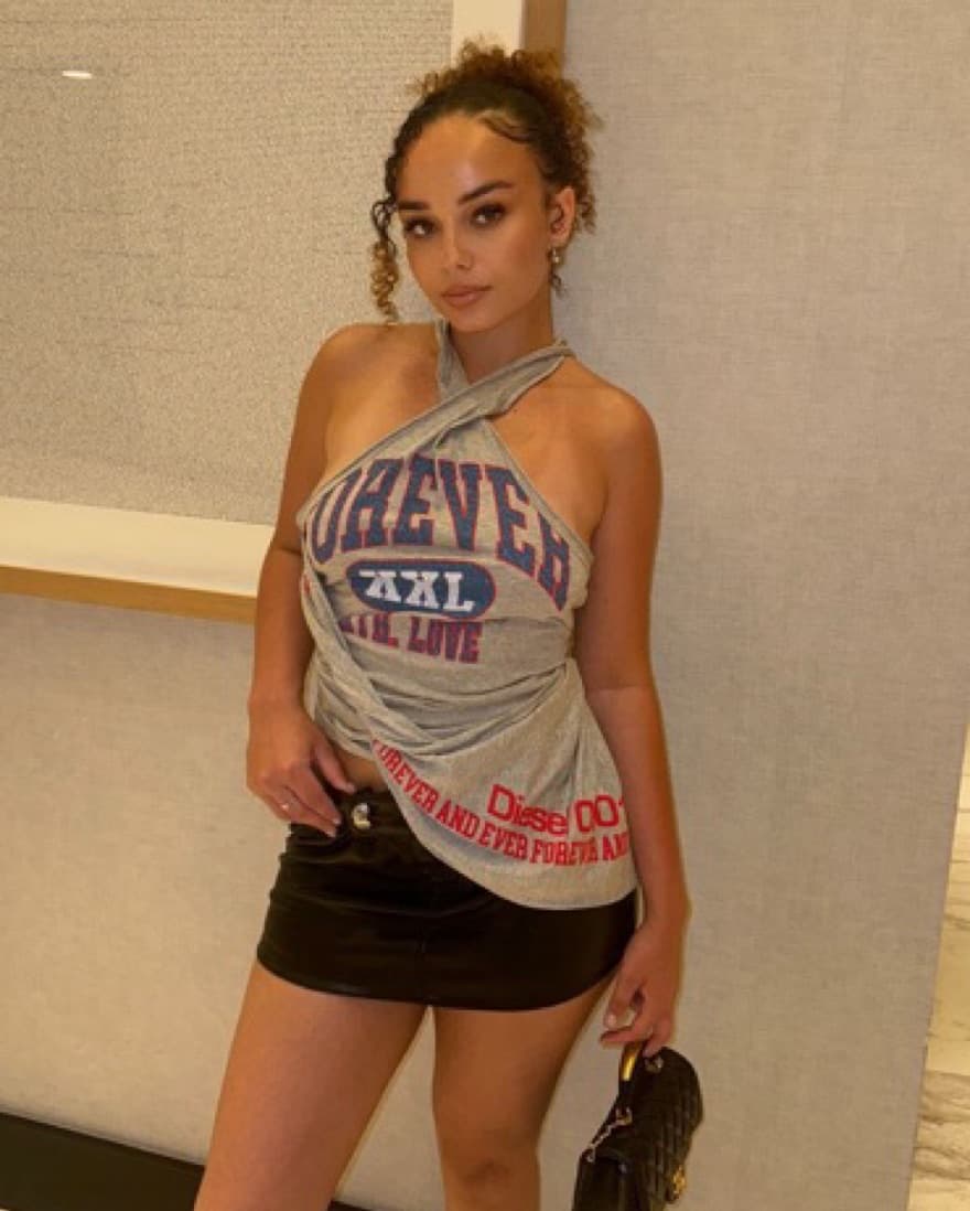 Diesel T-Zelia Twisted Tank Top - Image 1
