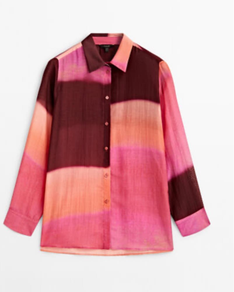 Multicolour Cotton & Silk shirt MASSIMO  - Image 1