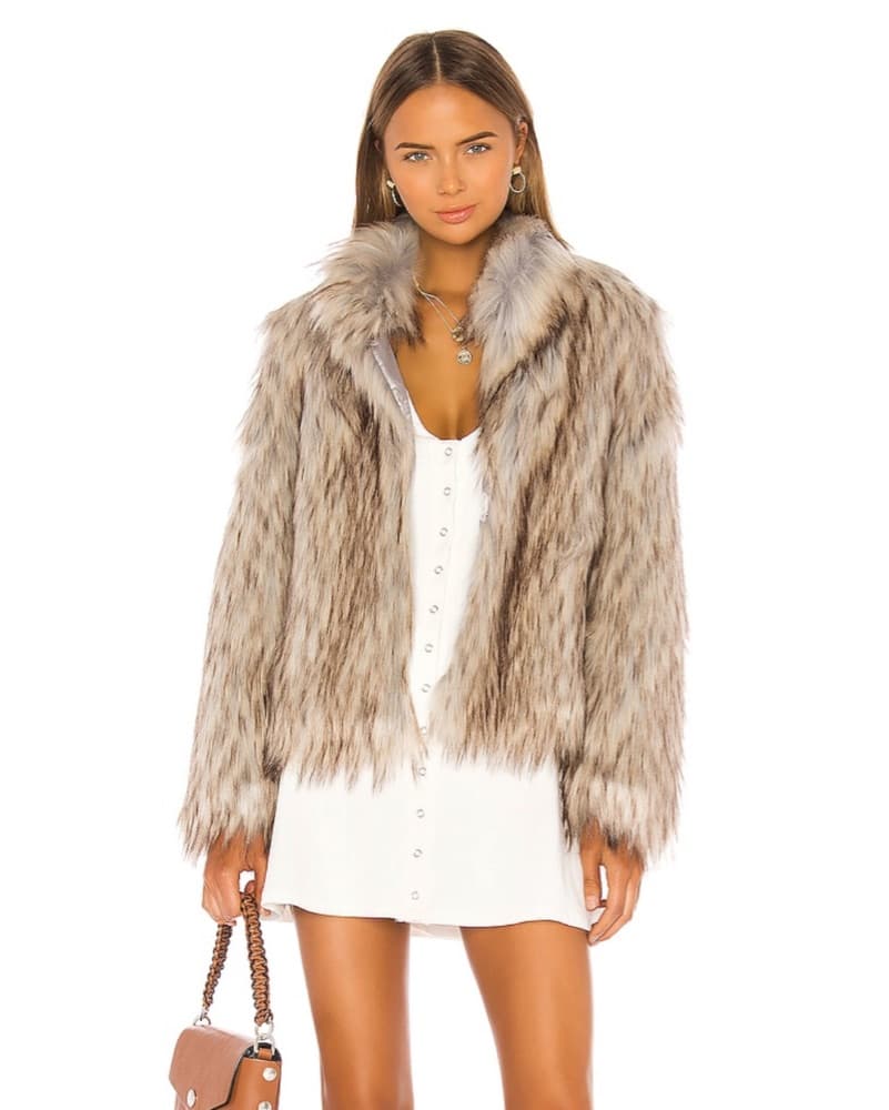 Faux Fur Jacket - Image 1