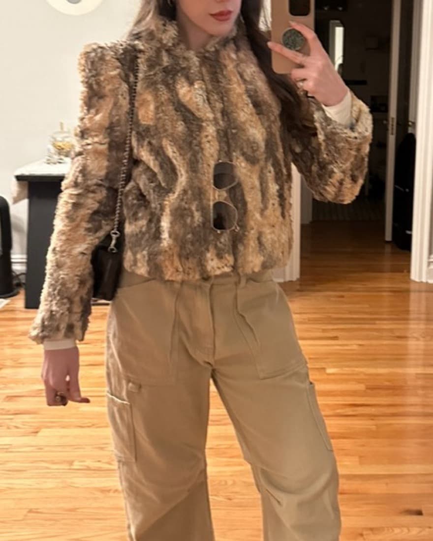 Alice And Olivia Fur Coat - Image 1