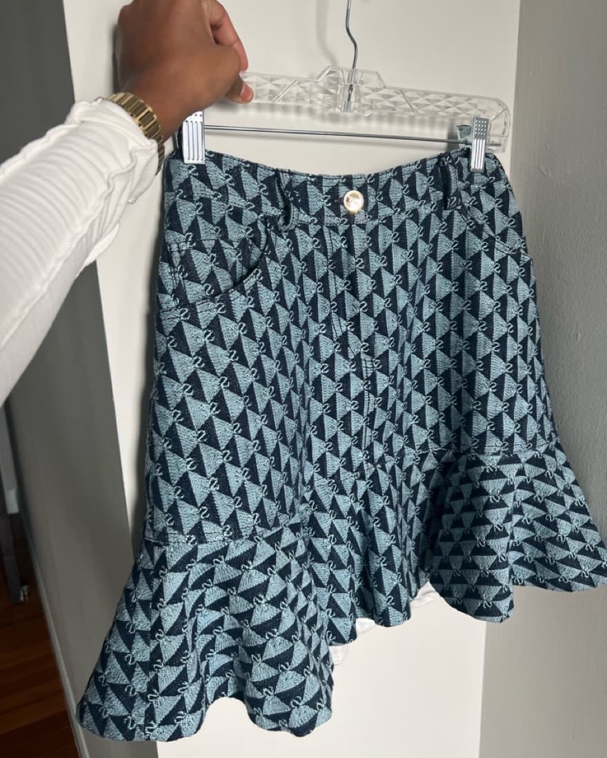 Sandro Monogram Skirt - Image 2