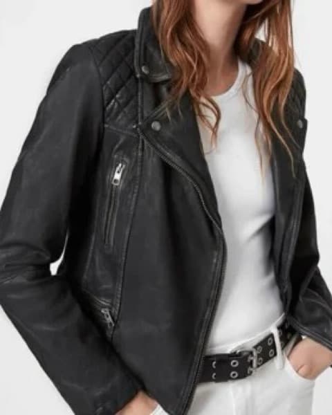 AllSaints Leather Jacket - Image 2