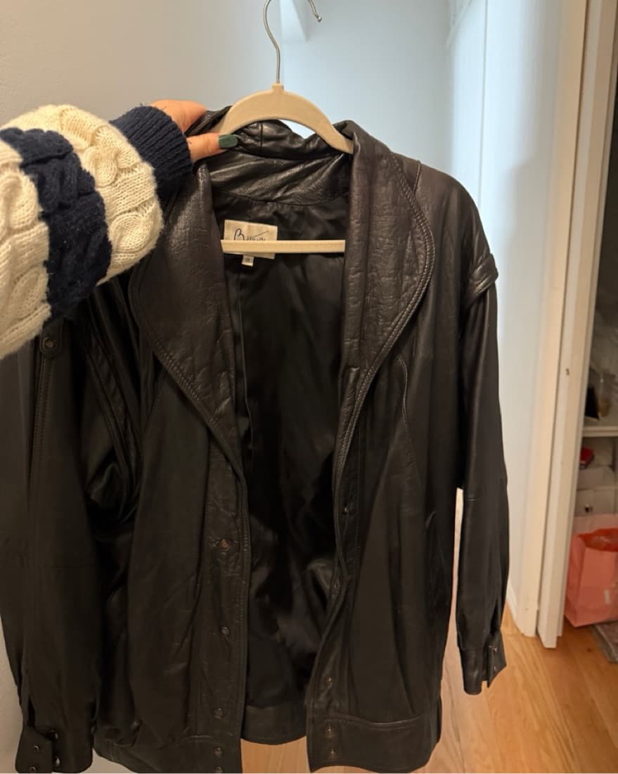 Vintage Bettina Leather Jacket - Image 1