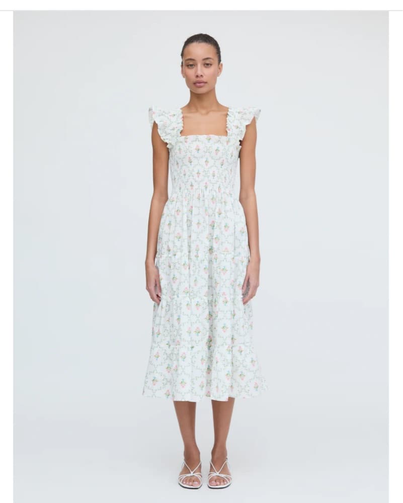Hill House Pastel Trellis Ellie Dress - Image 2