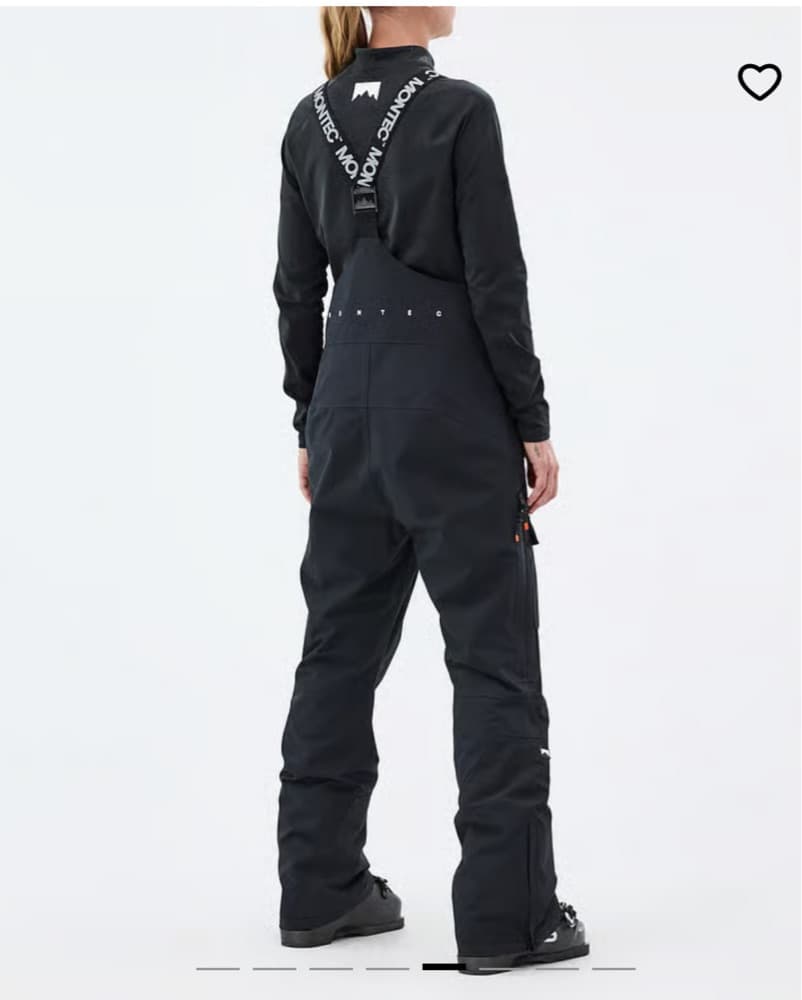 Montec Black Bib Ski Pants - Image 2