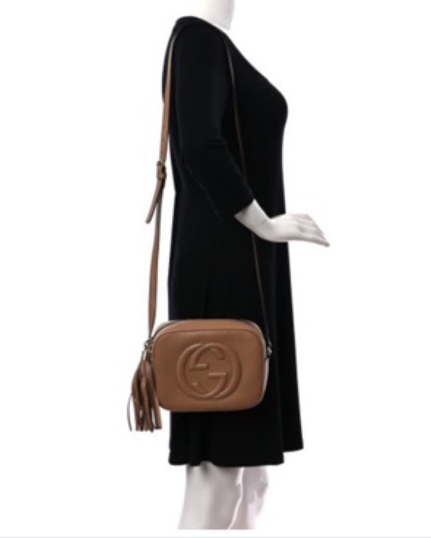 Gucci Beige Disco Bag - Image 2