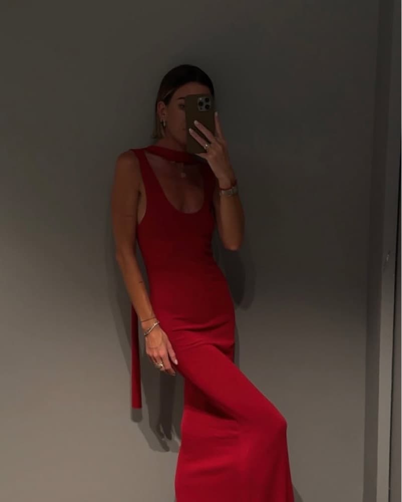 ARAKII MOMENT SCARF MAXI DRESS - Image 4