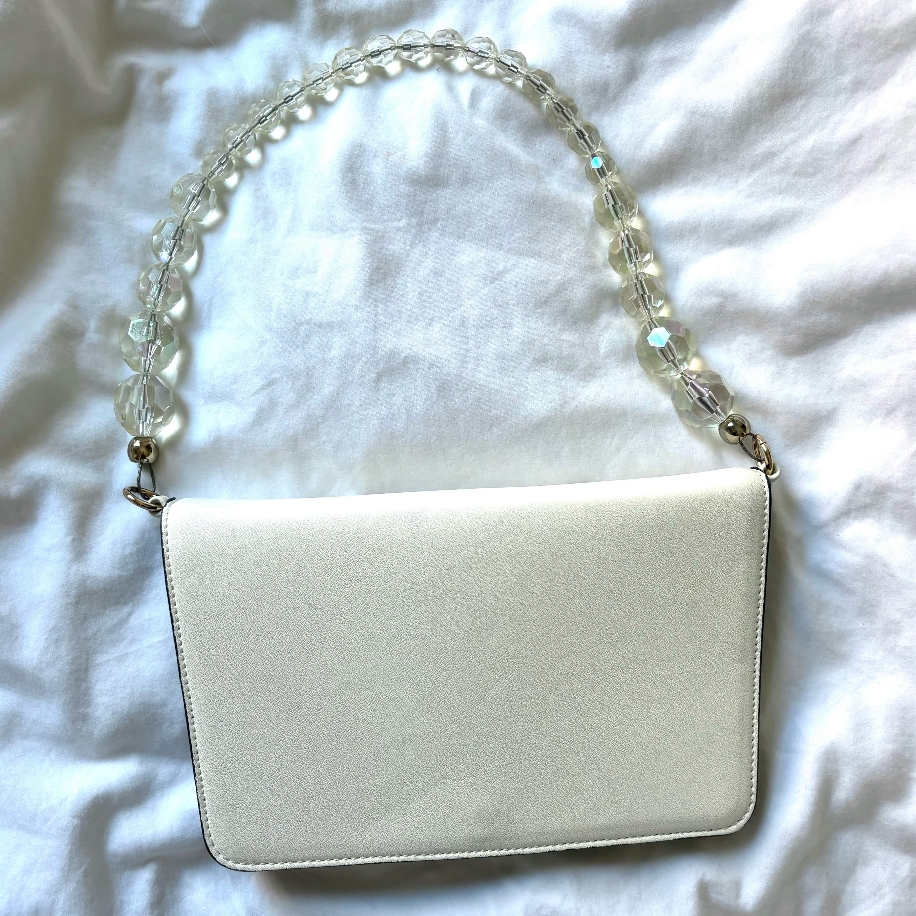 Beaded Strap Shoulder Bag - Image 1