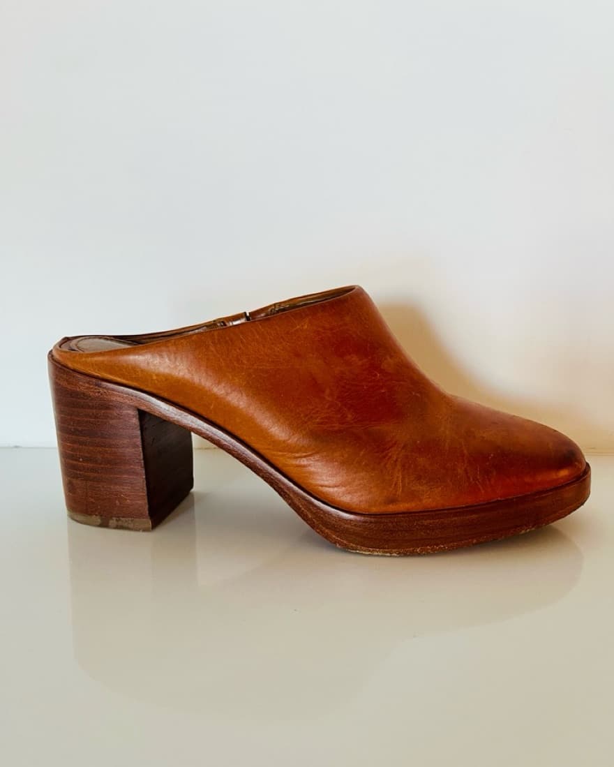 Frye Leather Clog / Mule - Image 1