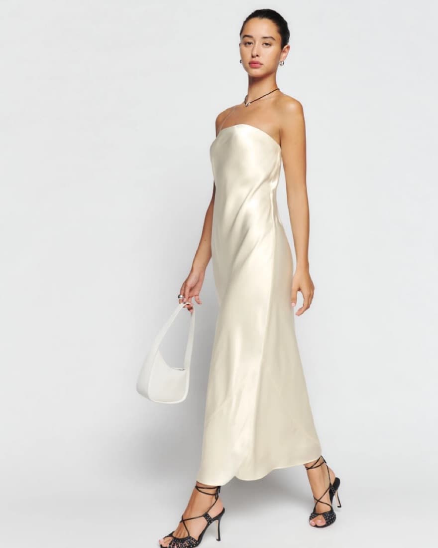 Reformation Joana Silk Dress  - Image 2
