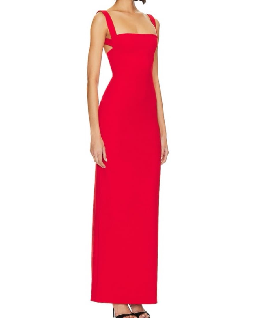 Red Solace London Gown  - Image 2