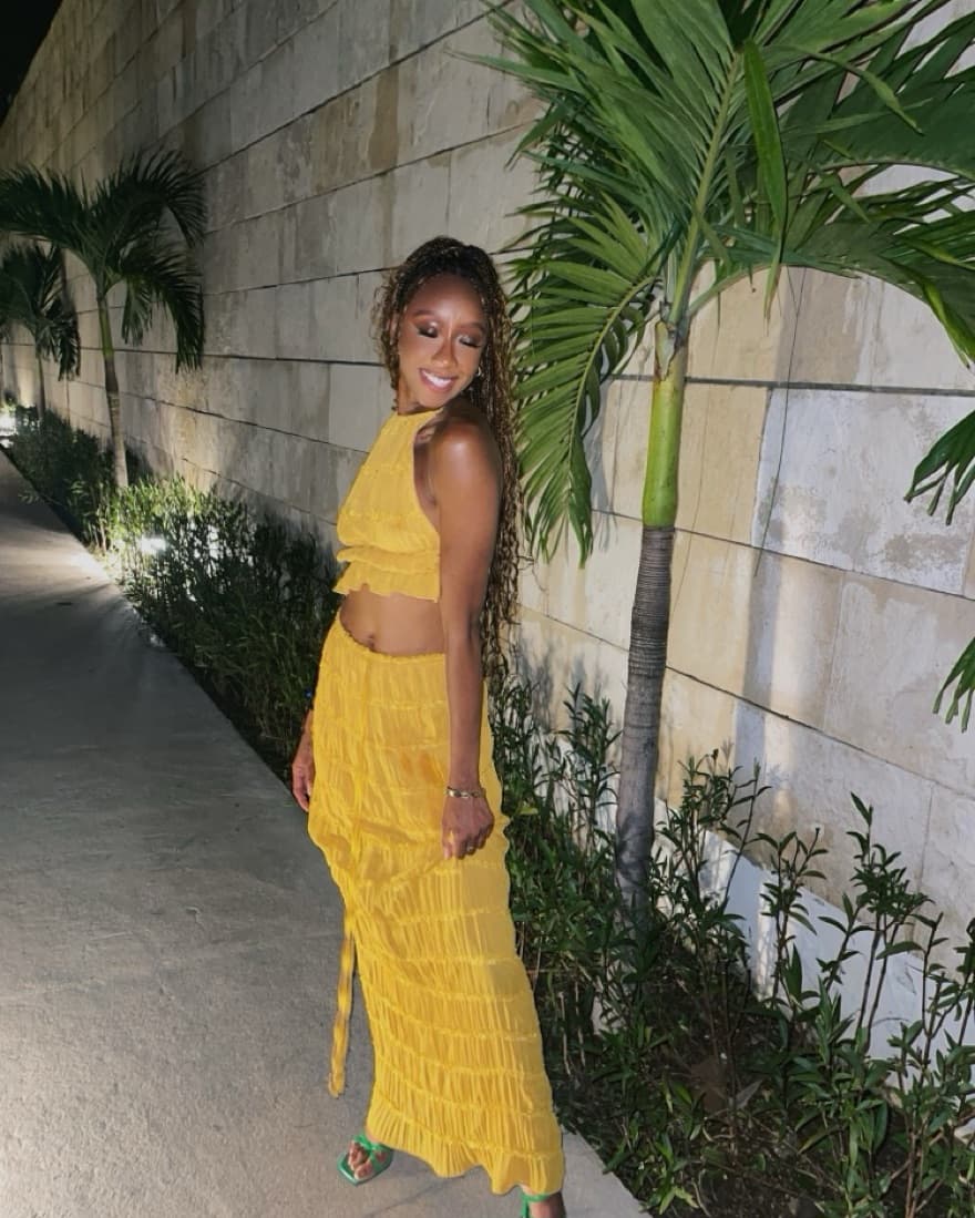 Two Piece Halter&Maxi Skirt - Image 2