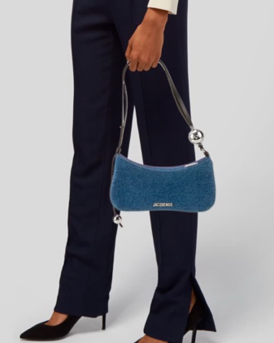 Jacquemus Denim Shoulder Bag  - Image 2