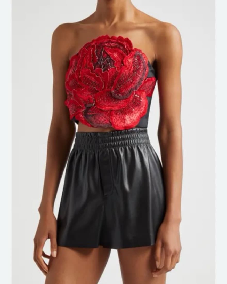 Rose Crop Top  - Image 4