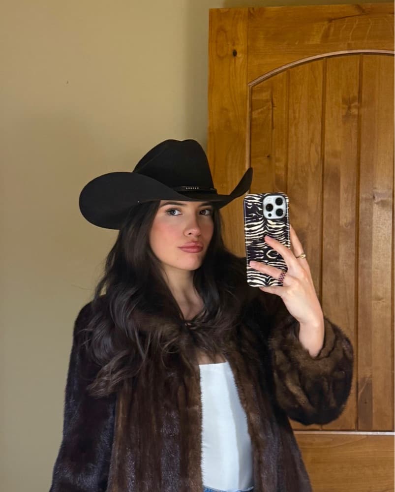 Chocolate Brown Stetson Cowboy Hat  - Image 3