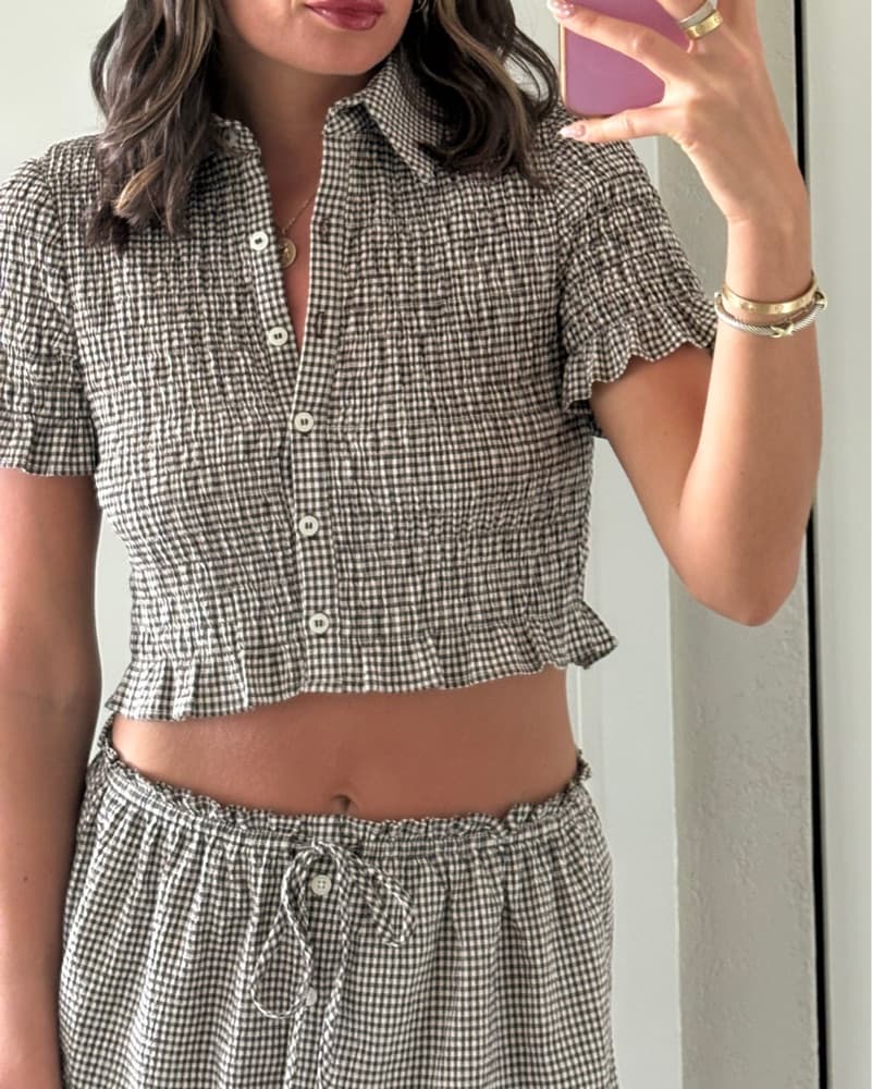 Matching Gingham Set - Image 2