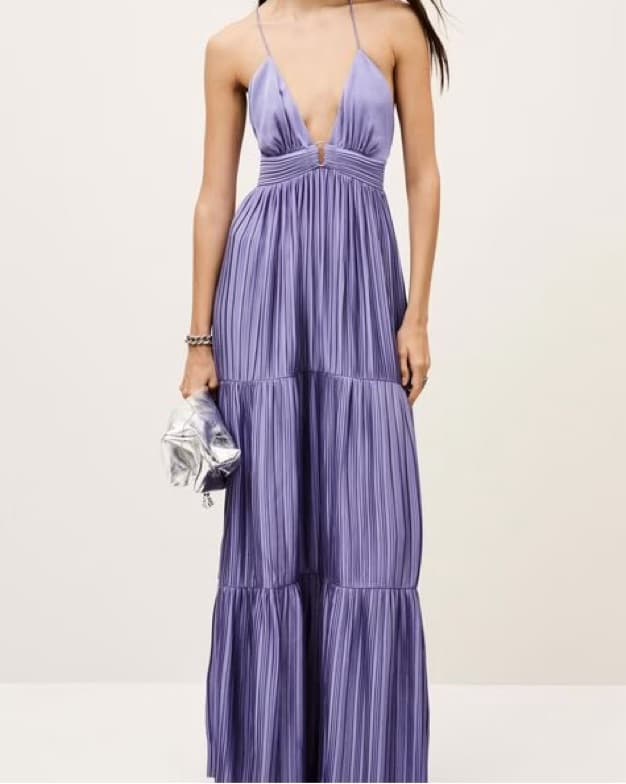 Stunning Pleated Maxi Dress - Image 1