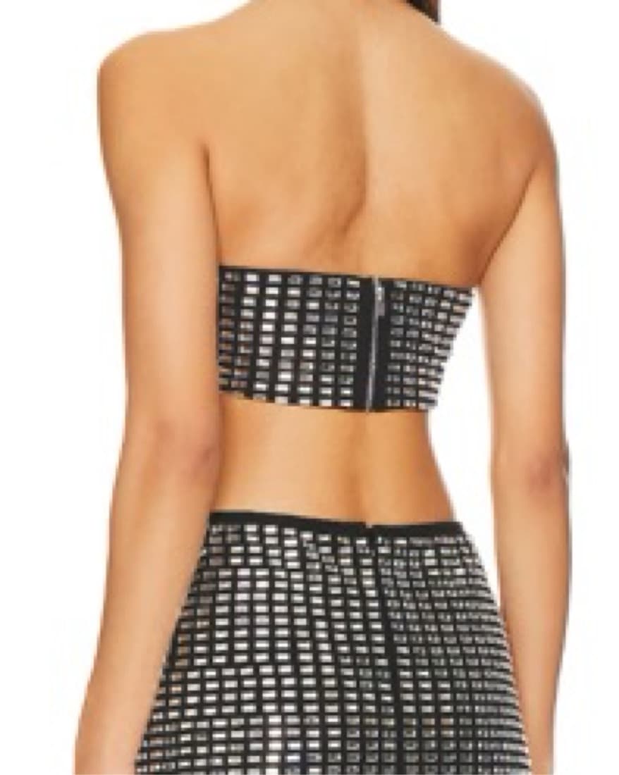 Crystal Midi Skirt/Bra Top  - Image 4