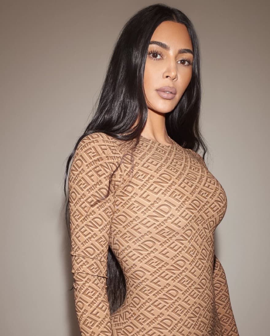 SKIMS X FENDI Bodysuit (red) - Image 1