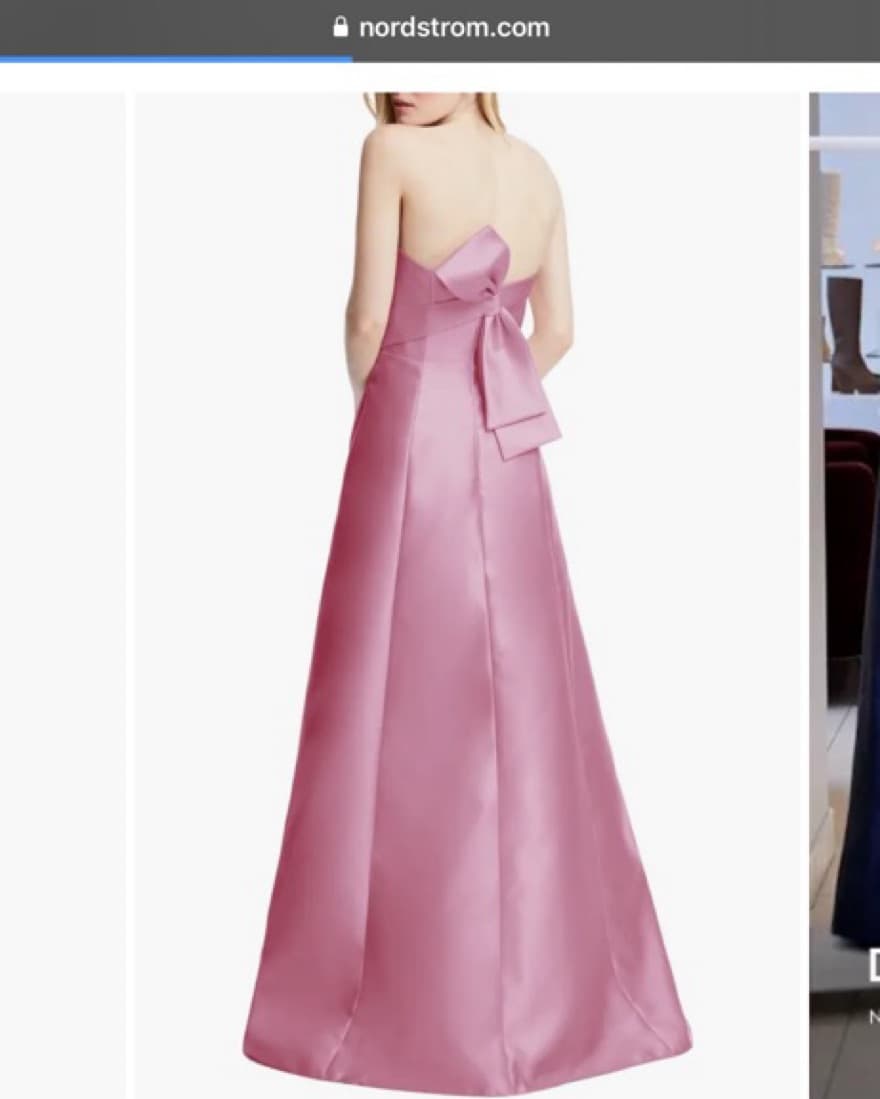 Nordstrom Alfred Sung Strapless Gown - Image 1