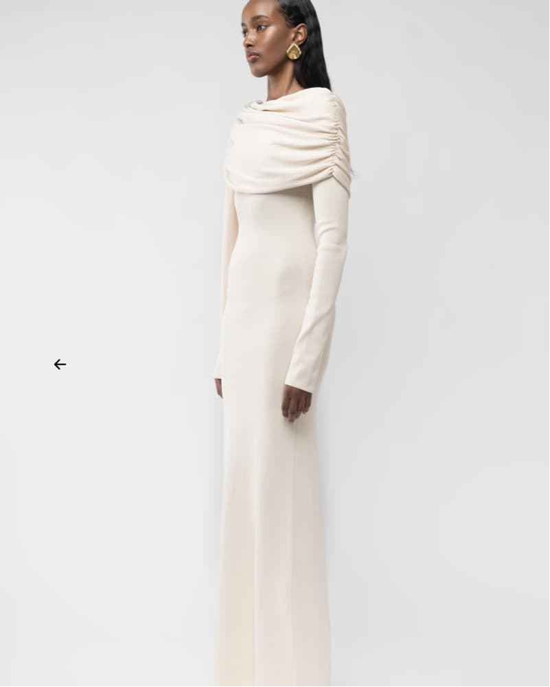 Arakii Cape Dress - Image 3