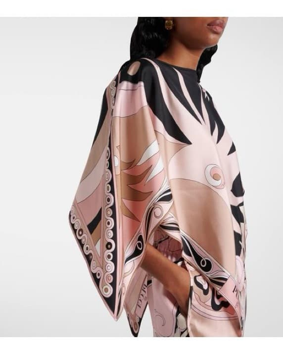 Pucci Pink Cape Top - Image 5