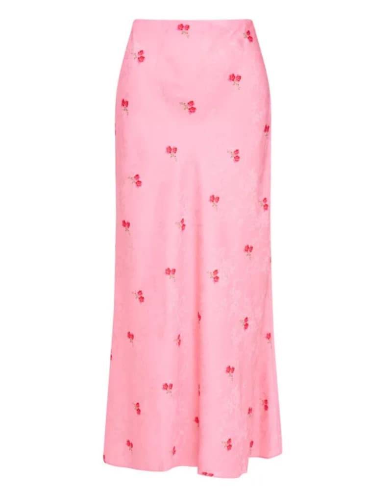 LoveShackFancy Noam Slip Skirt - Image 1