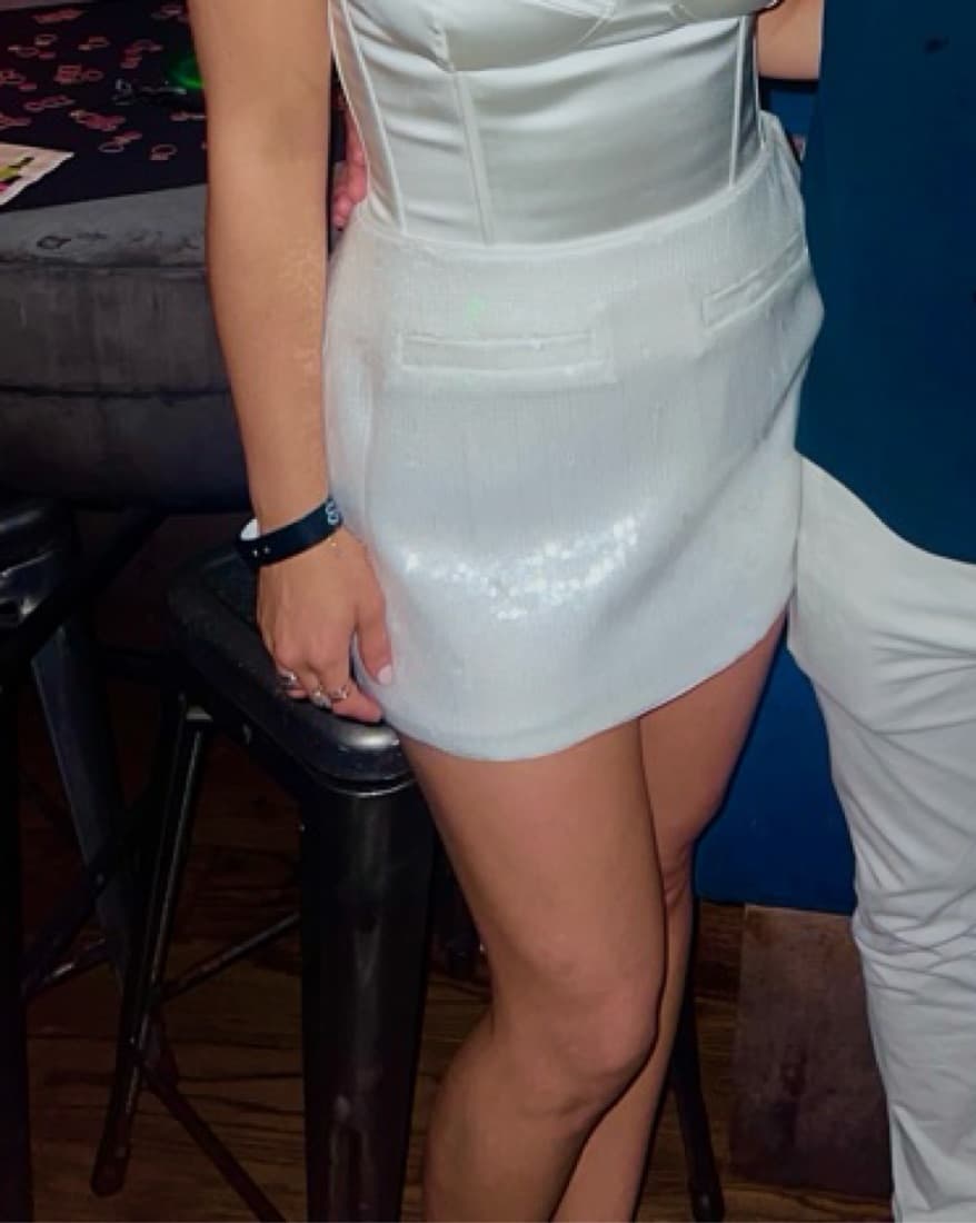 Theory White Mini Skirt - Image 2