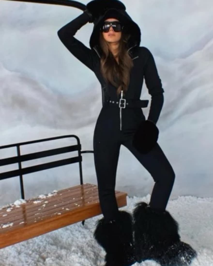 WEWOREWHAT SKI SUIT BLACK - Image 2