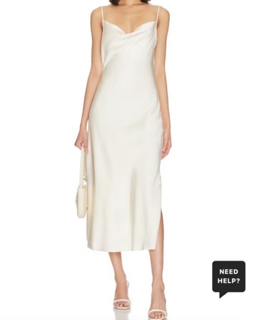 ALLSAINTS white Slipdress - Image 1