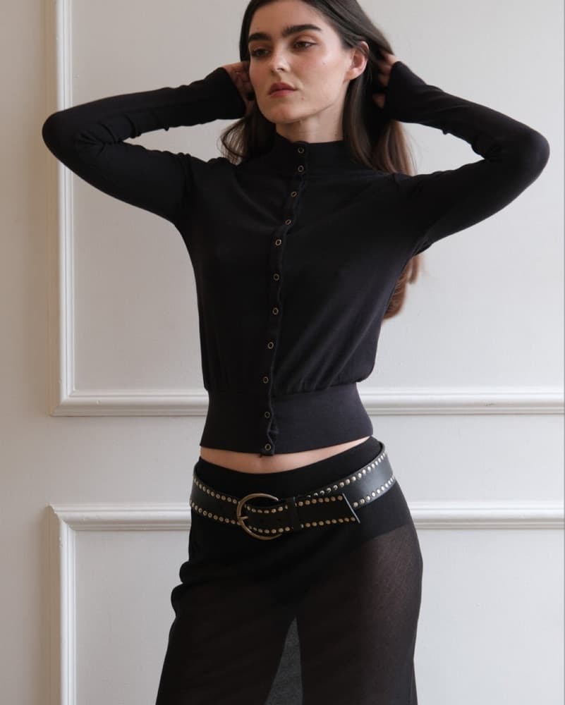 Geel Martin Cardigan  - Image 1