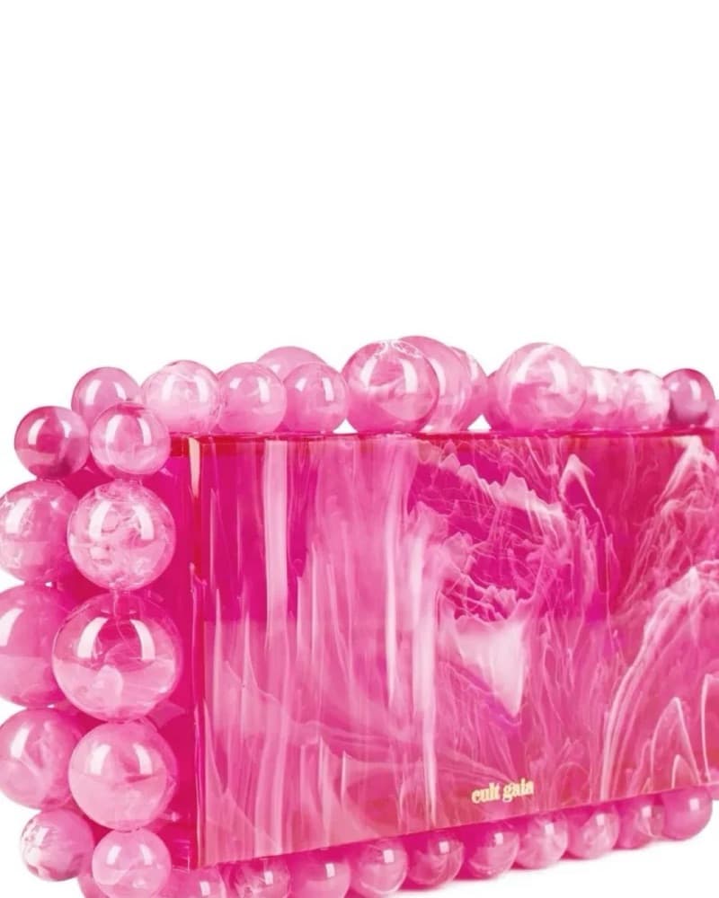 Cult Gaia Pink Clutch - Image 4