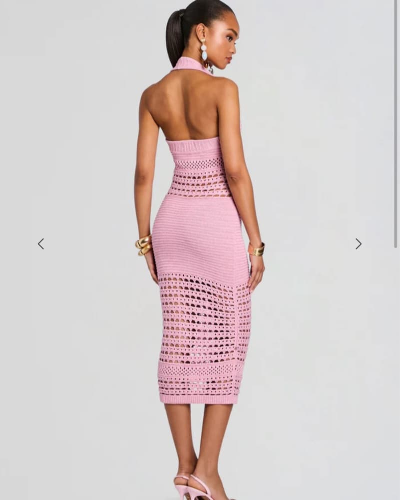 Retrofete Jaycee Crochet Dress - Image 3
