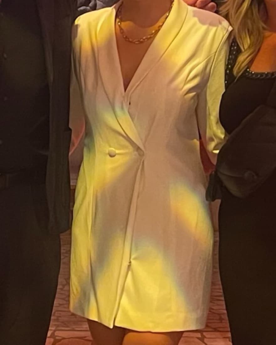 NBD White Blazer Dress  - Image 3