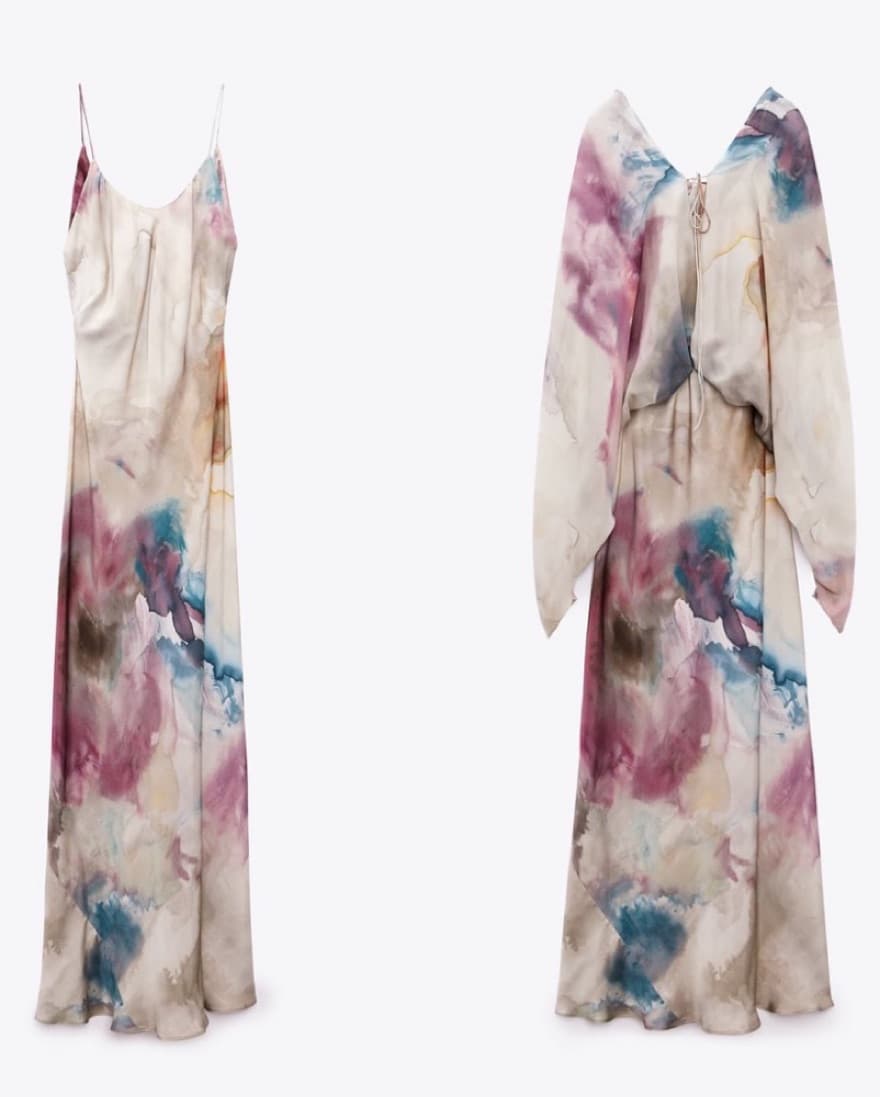 Watercolor Summer Maxi Dress  - Image 3