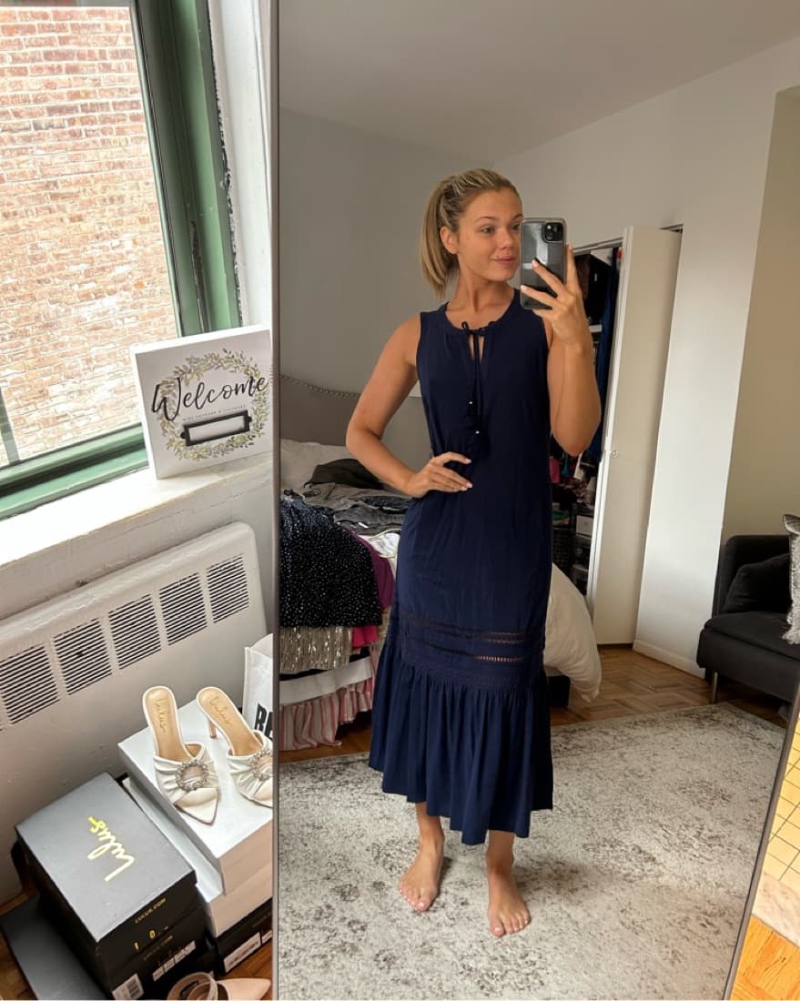 Navy dress - Image 2