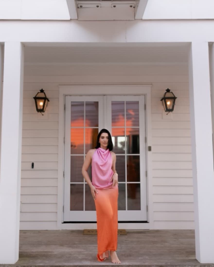 Baoabab Sunset Color Dress - Image 5