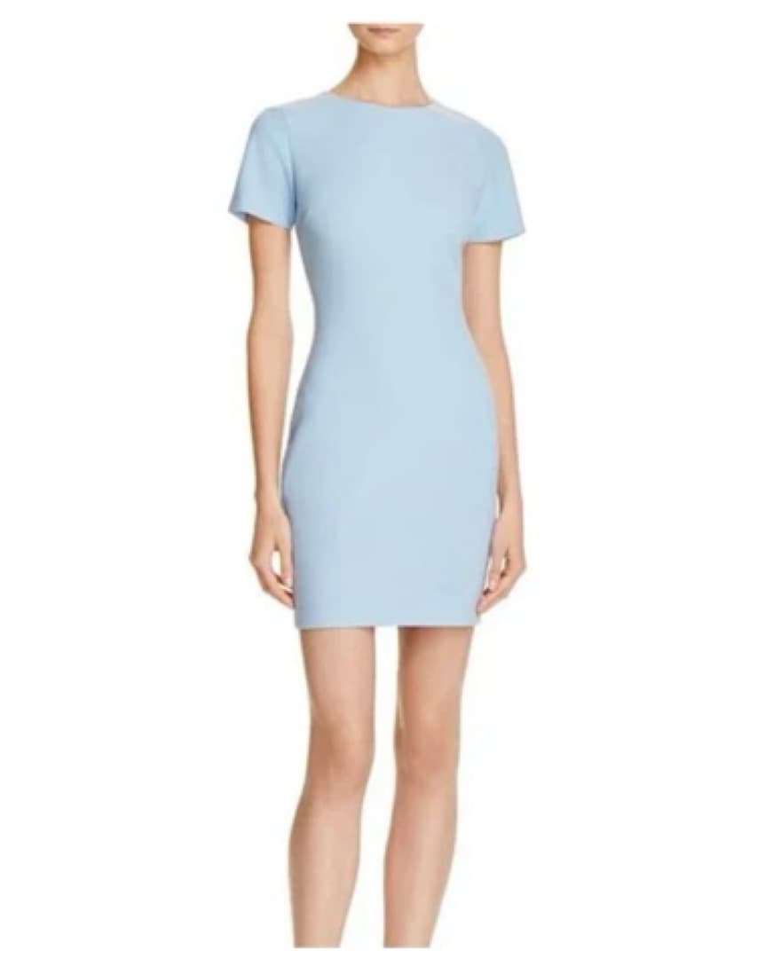 Likely Manhattan Sheath Dress Light Blue - Image 1