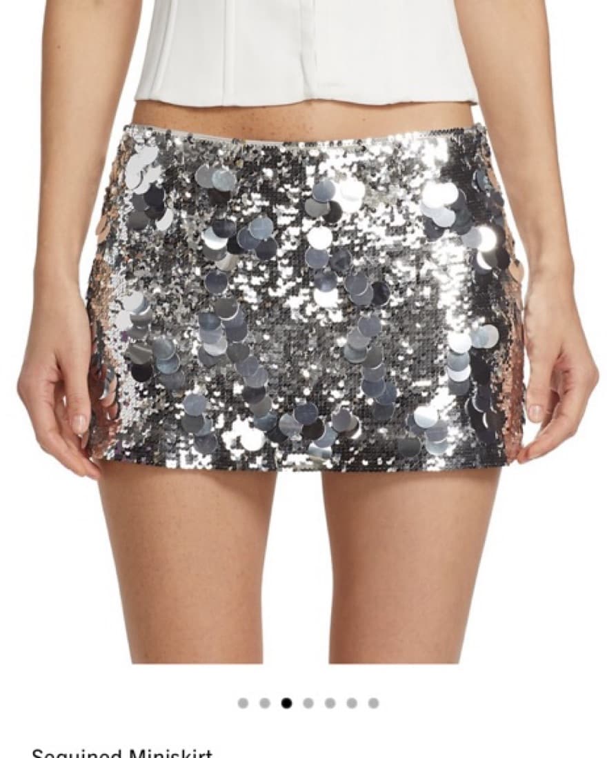 Danielle Guizio Sequin Skirt - Image 3