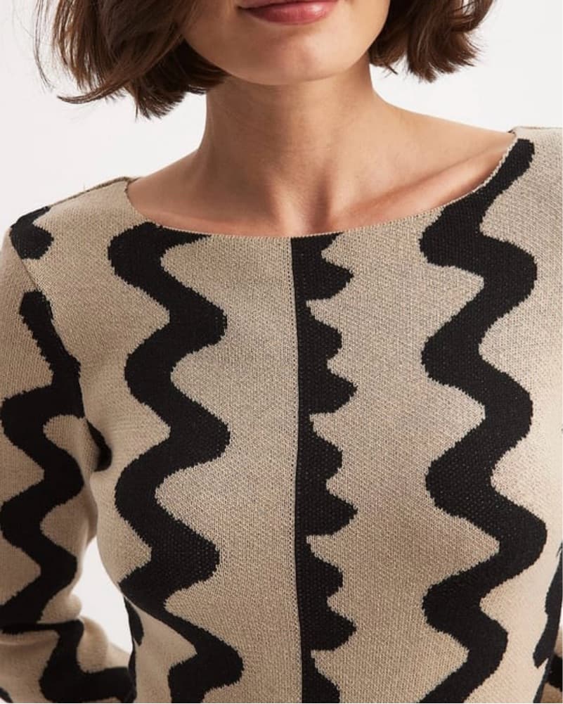 NA-KD Wide Sleeve Knitted Maxi Dress - Image 4